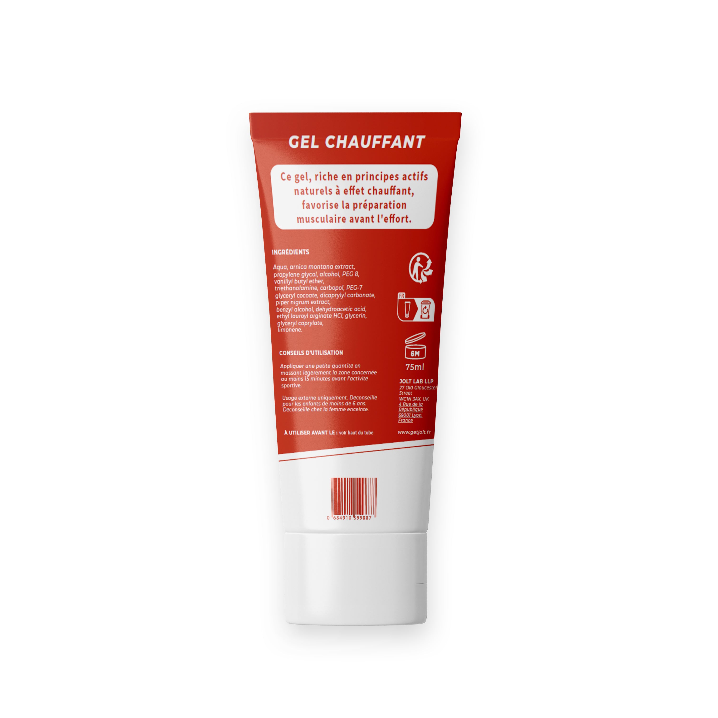 Gel riscaldante