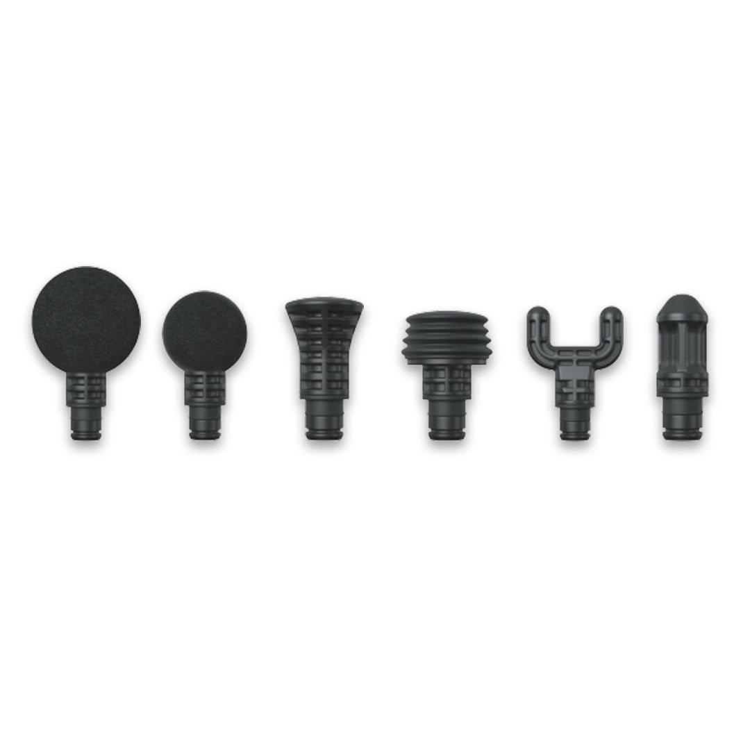Pack of 6 massage heads for gun - JOLT Bolt+